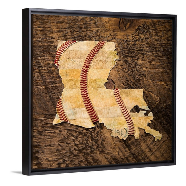 Louisiana 16x16 Floating Frame Fine Art Canvas Print from The America at the Seams Project LE/250