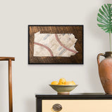 Pennsylvania 14x20 Floating Frame Fine Art Canvas Print from The America at the Seams Project LE/250