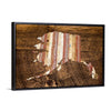 Alaska 16x24 Floating Frame Fine Art Canvas Print from The America at the Seams Project LE/250