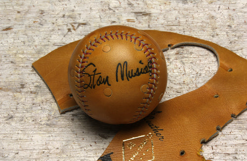 Vintage Stan Musial Glove Ball - 2025 Thanksgiving Day Release 1 of 1