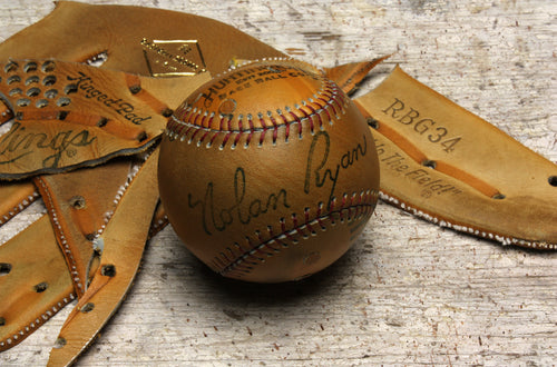 Vintage Nolan Ryan RBG34 Glove Ball - 2025 Thanksgiving Day Release 1 of 1