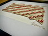 South Dakota State Shaped Baseball Framed Art