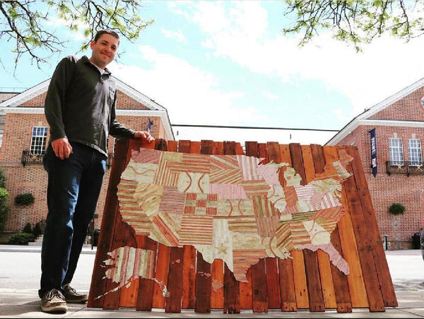 America At The Seams Book, Shirt, and Necklace Bundle Deal