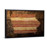 Iowa 16x24 Floating Frame Fine Art Canvas Print from The America at the Seams Project LE/250