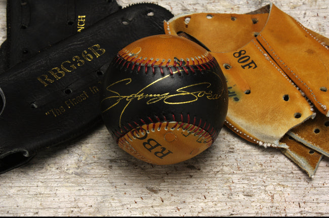 Vintage Mark McGwire Sammy Sosa Dual Glove Ball - 2025 Thanksgiving Day Release 1 of 1