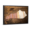 Kentucky 14x20 Floating Frame Fine Art Canvas Print from The America at the Seams Project LE/250