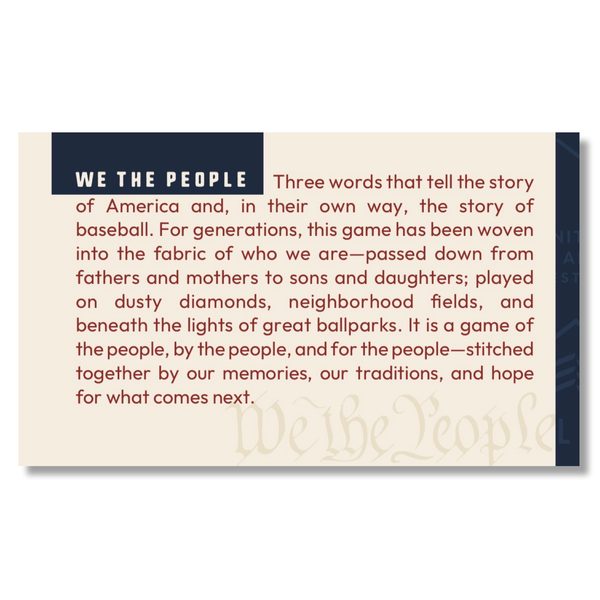 USA We The People Baseball