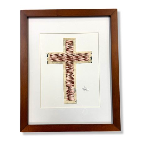"Two Seam Cross" Original Artwork