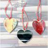 Wood Bat Heart Shaped Ornaments - Small Batch No. 18