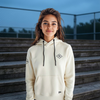 Soft Beige Ambassador Baseball Flag Hoodie
