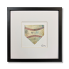 Home Plate Baseball Artwork titled “HOME”