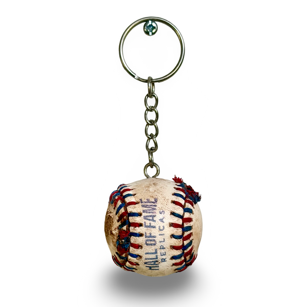 Sandlot Style Babe Ruth Replica Autograph 1.5in Miniature Baseball Keychain