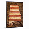 Alabama 14x20 Floating Frame Fine Art Canvas Print from The America at the Seams Project LE/250