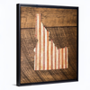 Idaho 16x20 Floating Frame Fine Art Canvas Print from The America at the Seams Project LE/250