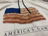 America’s Game Baseball Flag Tri-Blend Hoodie