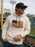 America’s Game Baseball Flag Tri-Blend Hoodie