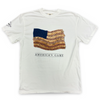 America's Game Baseball American Flag Cotton Shirt