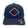 3D Puffy Embroidered Logo Flexfit Cotton Blend Cap