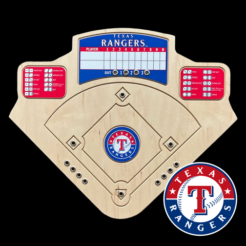 MLB Texas Rangers Baseball Game – The Baseball Seams Company
