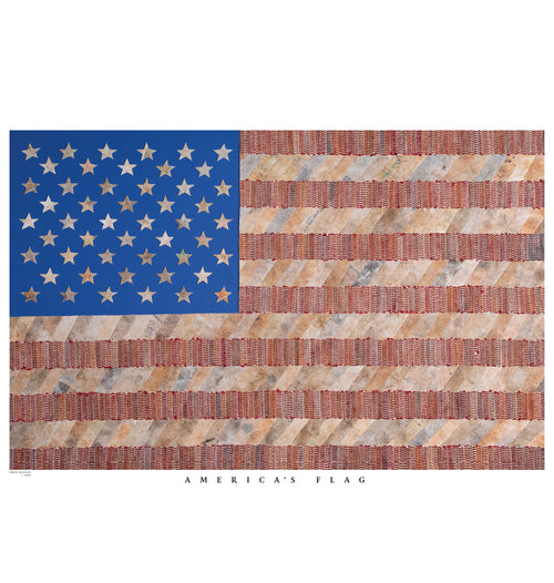 America’s Flag 24x36 Limited Autographed Poster First Edition