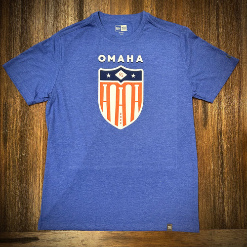 OMAHA 2023 Patriotic Badge Shirt