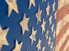 America’s Flag 24x36 Original Artwork - made from actual baseballs