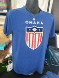 OMAHA 2023 Patriotic Badge Shirt
