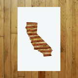 “America At The Seams” Print of State Artwork