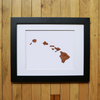 “America At The Seams” Framed Print of State Artwork