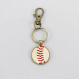 Baseball Seam Keychain