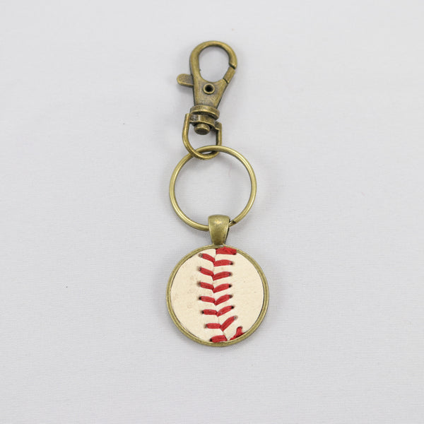 Baseball Seam Keychain