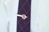 Bundle of Baseball Accessories: Tie Clip and Cufflinks