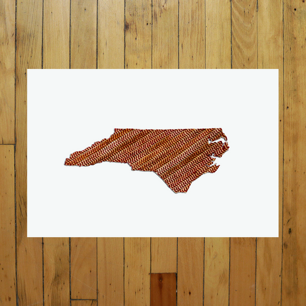 “America At The Seams” Print of State Artwork