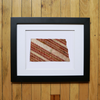 “America At The Seams” Framed Print of State Artwork