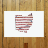 “America At The Seams” Print of State Artwork