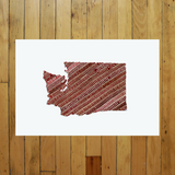 “America At The Seams” Print of State Artwork