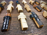 Gripped Wood Baseball Bat Taped Pocket Crosses