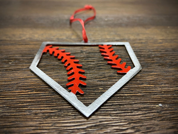 “STEEL HOME" Christmas Ornament