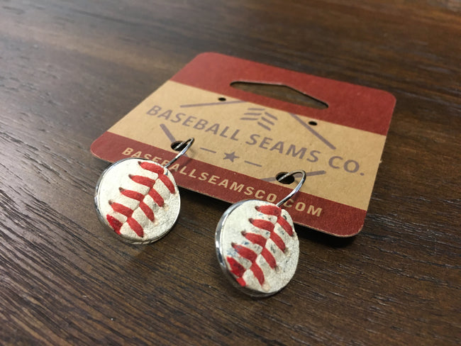 Baseball Seam Earrings