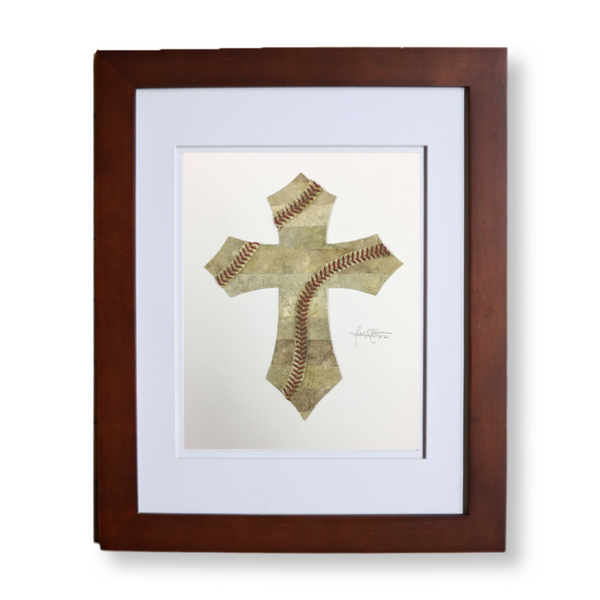 "Two Seam Cross" Original Artwork