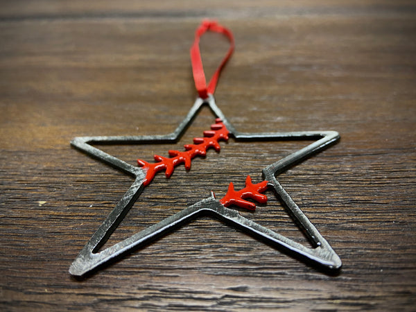 “ALL-STAR” Steel Christmas Ornament