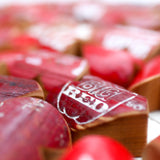 Red Wood Pocket Hearts - Batch No. 7
