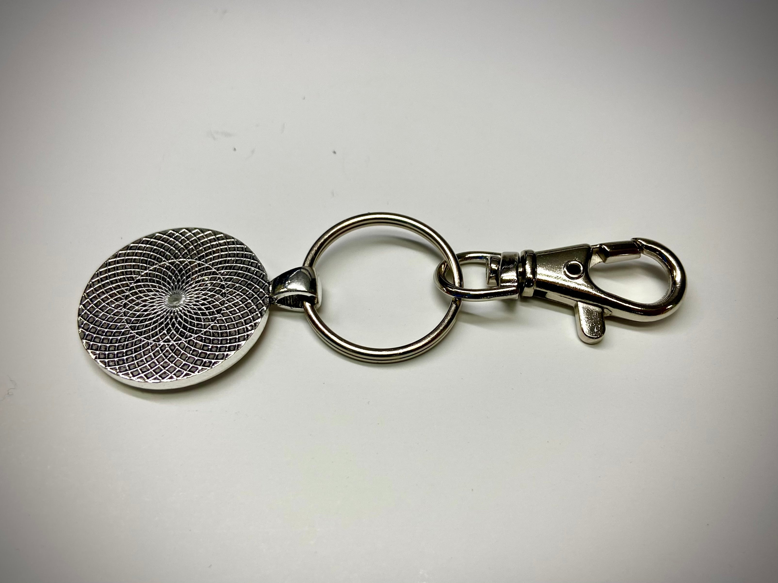 Silver Baseball Seam Keychain Gift The Baseball Seams Company