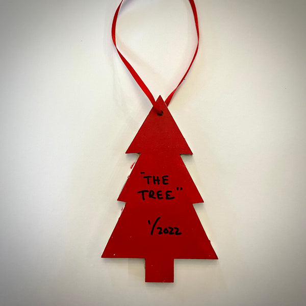 2022 Release - THE TREE Christmas Ornament - made from baseballs