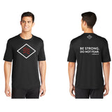 BE STRONG DO NOT FEAR Dri Fit Logo Shirt
