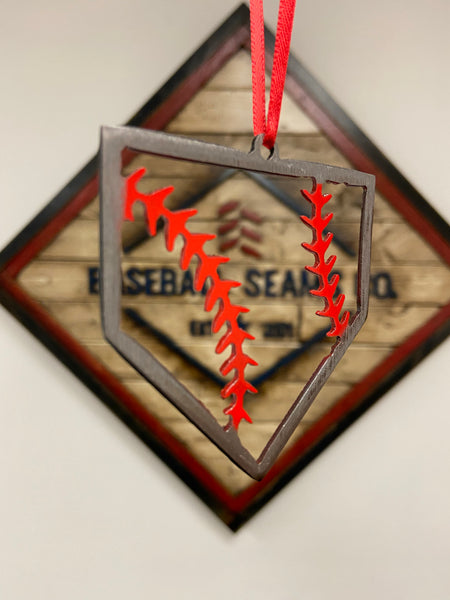 “STEEL HOME" Christmas Ornament