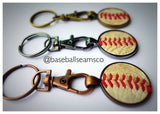 Baseball Seam Keychain