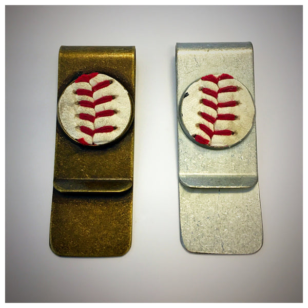 Baseball Seam Money Clip