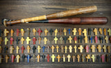 Small Batch No. 8 Wood Baseball Bat Pocket Crosses