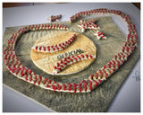 Miracle League Logo - Original Artwork Made from Actual Used Baseballs